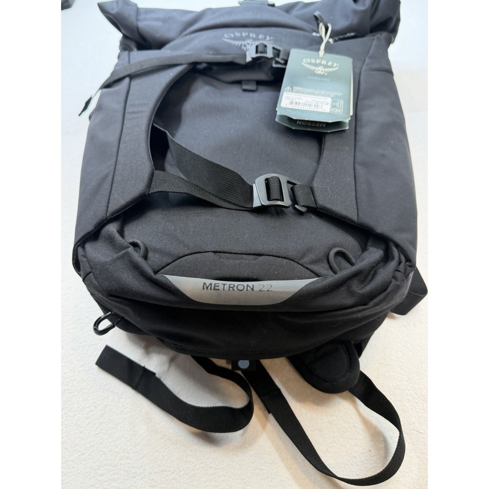 Osprey Pack Metron 24L Pack Black New Bike Commute Bag Rain Cover - Picture 4 of 14